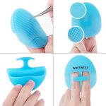 INNERNEED Super Soft Silicone Face Cleanser and Massager Brush Manual Facial Cleansing Brush Handheld Mat Scrubber For Sensitive, Delicate, Dry Skin (Pack of 4) - Image 8